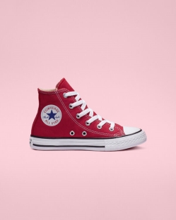 Converse Chuck Taylor All Star Lány Magasszárú Piros | FIJXYOR-HU